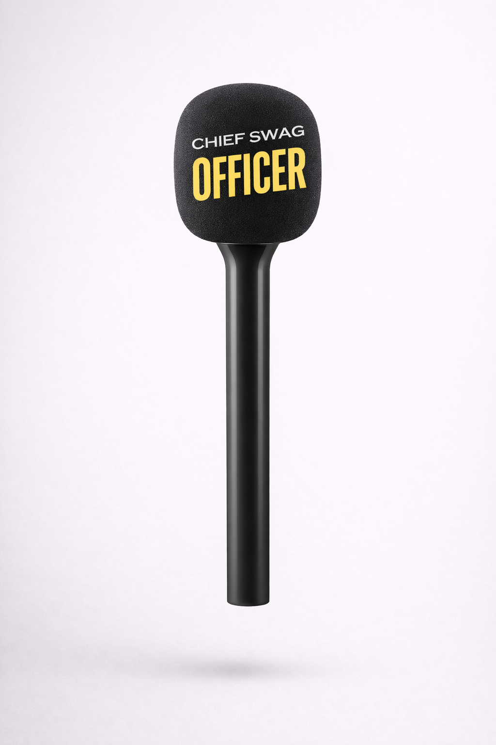 RØDE Interview Handheld Stick, Custom Pop Cover & Custom Mic Flag