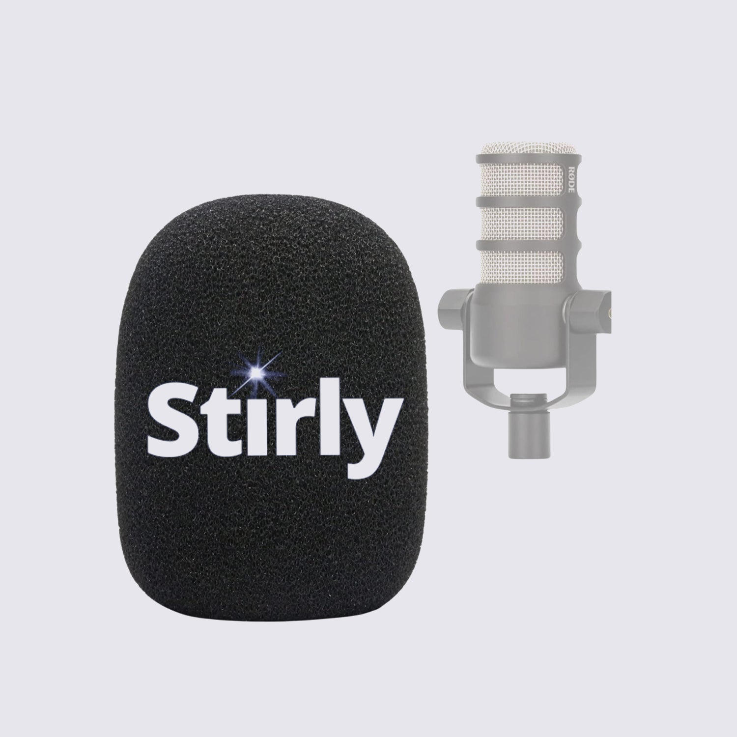 Custom RØDE PodMic Pop Filter/Windscreen, Full-Color Logo, Any Design