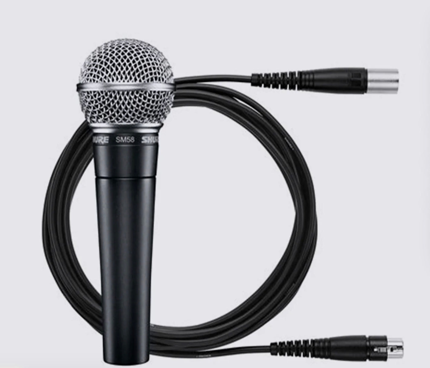 Shure SM58 Mic with Custom Mic Flag