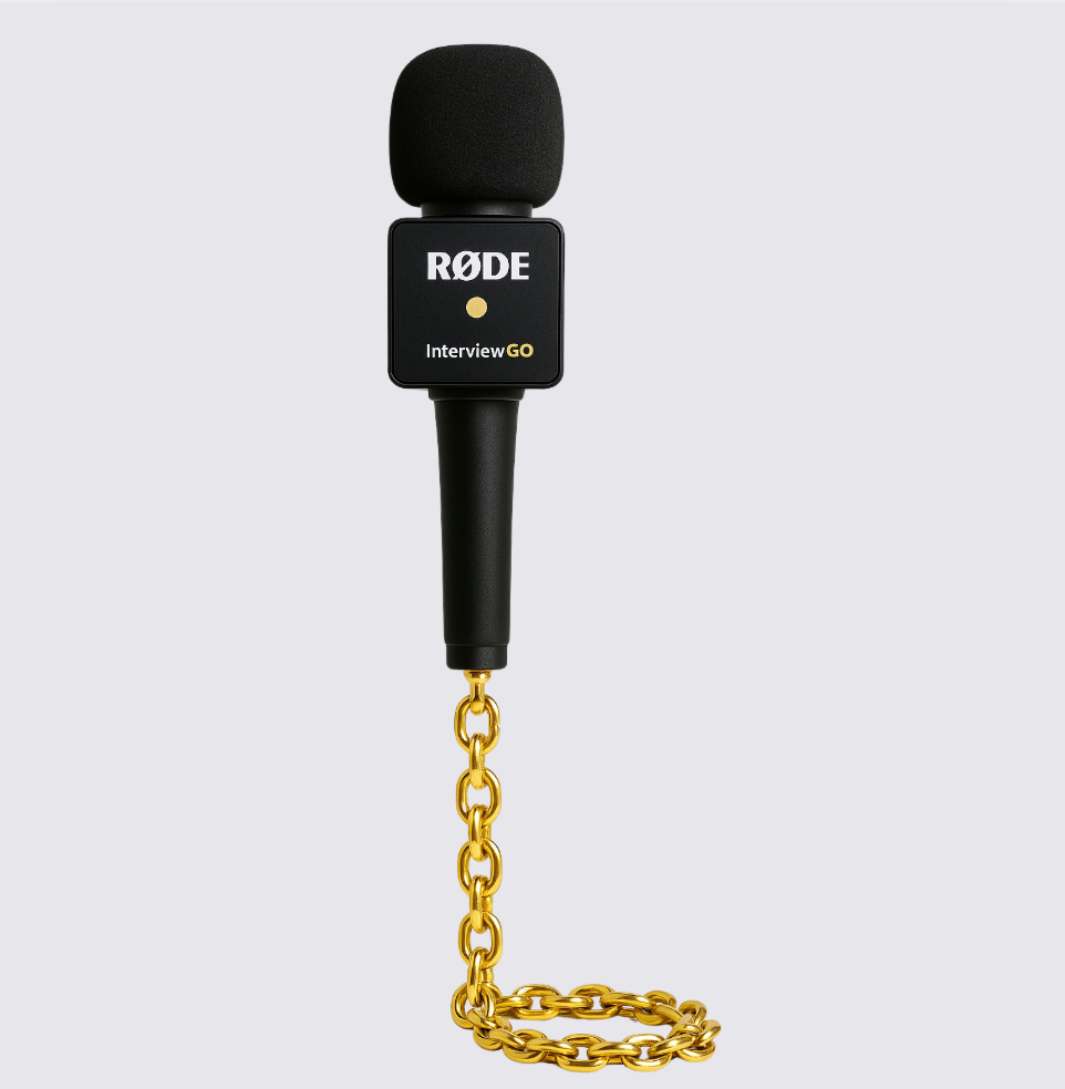 RØDE Interview Handheld Stick & Chain