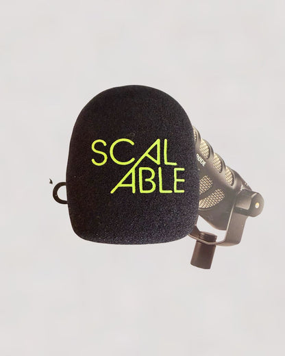 Custom RØDE PodMic Pop Filter/Windscreen, Full-Color Logo, Any Design