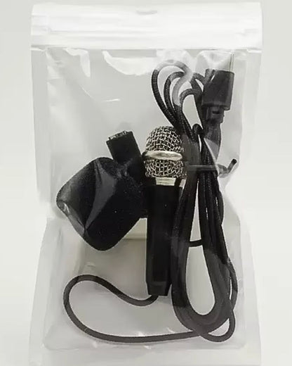 Mini Microphone Set (Microphone &amp; Blank Microphone Flag)