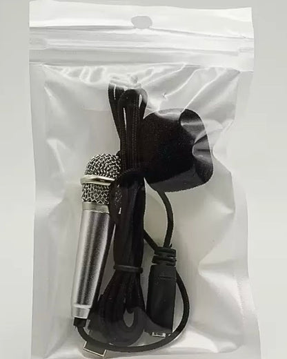 Mini Microphone Set (Microphone &amp; Blank Microphone Flag)