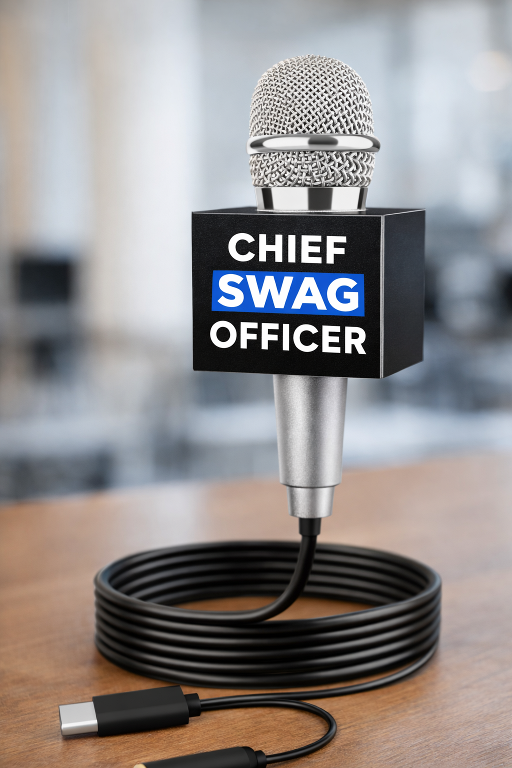 Mini Microphone Set (Microphone &amp; Microphone Flag)