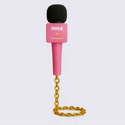 RØDE Interview Handheld Stick &amp; Custom Pop Cover