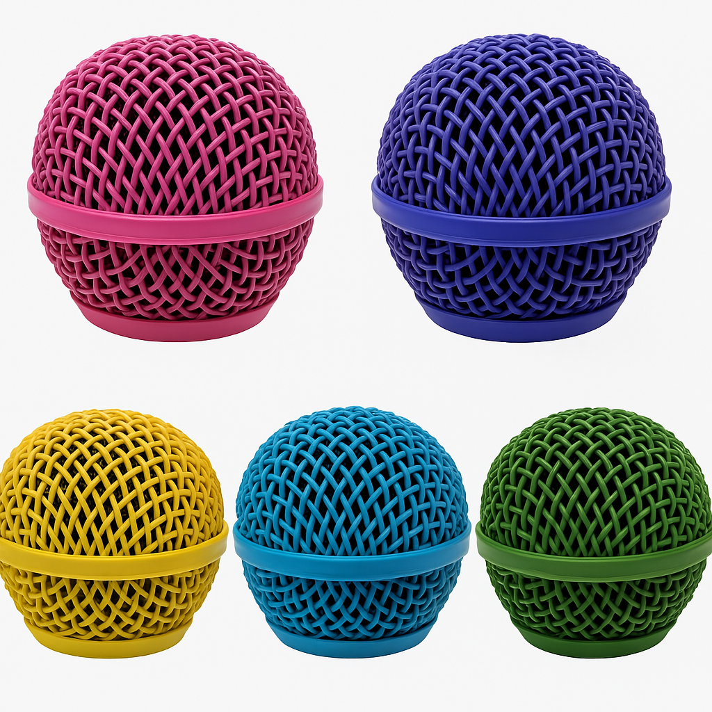 Shure SM58 Wireless Colored Microphone Grill