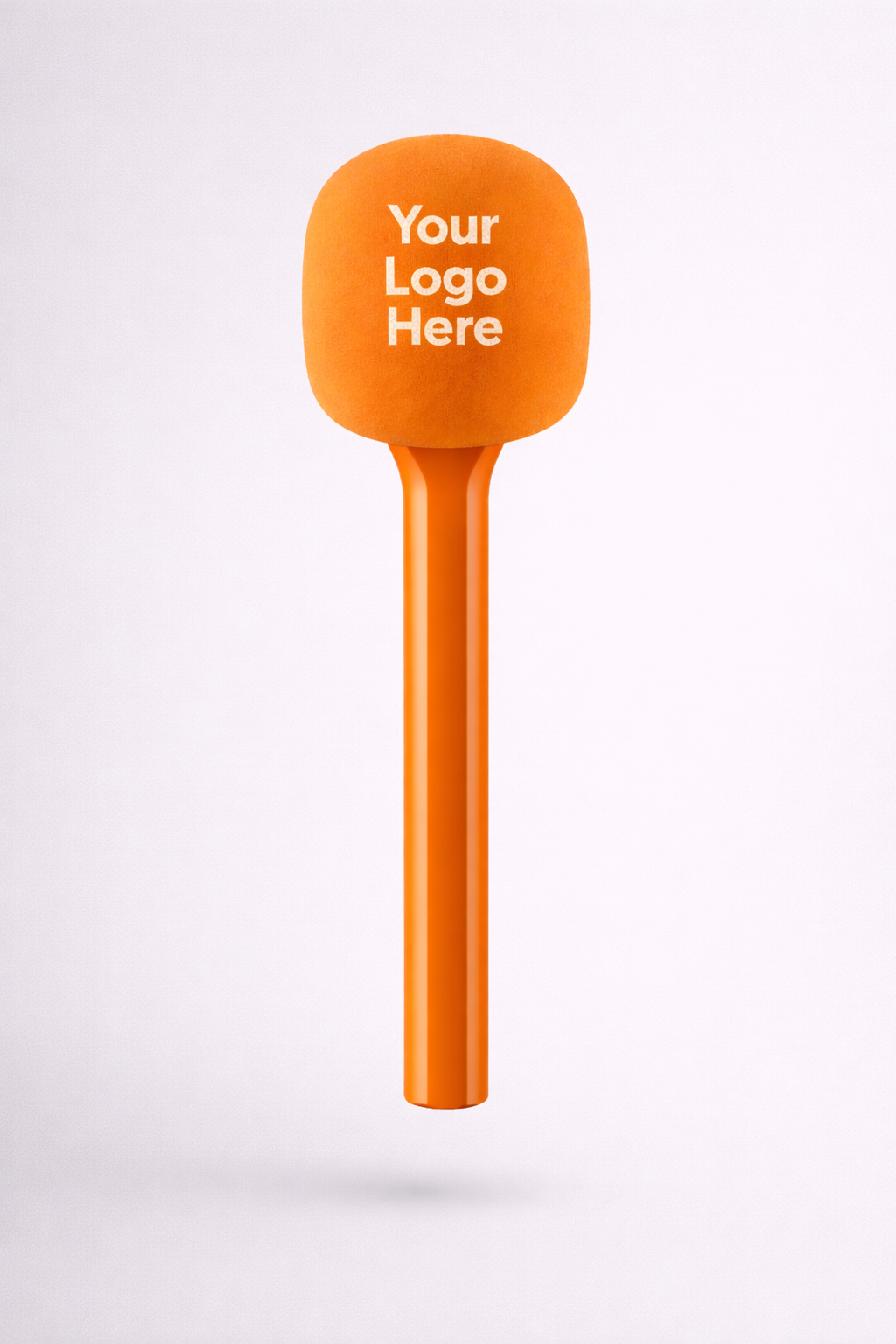 RØDE Interview Handheld Stick, Custom Pop Cover &amp; Custom Mic Flag