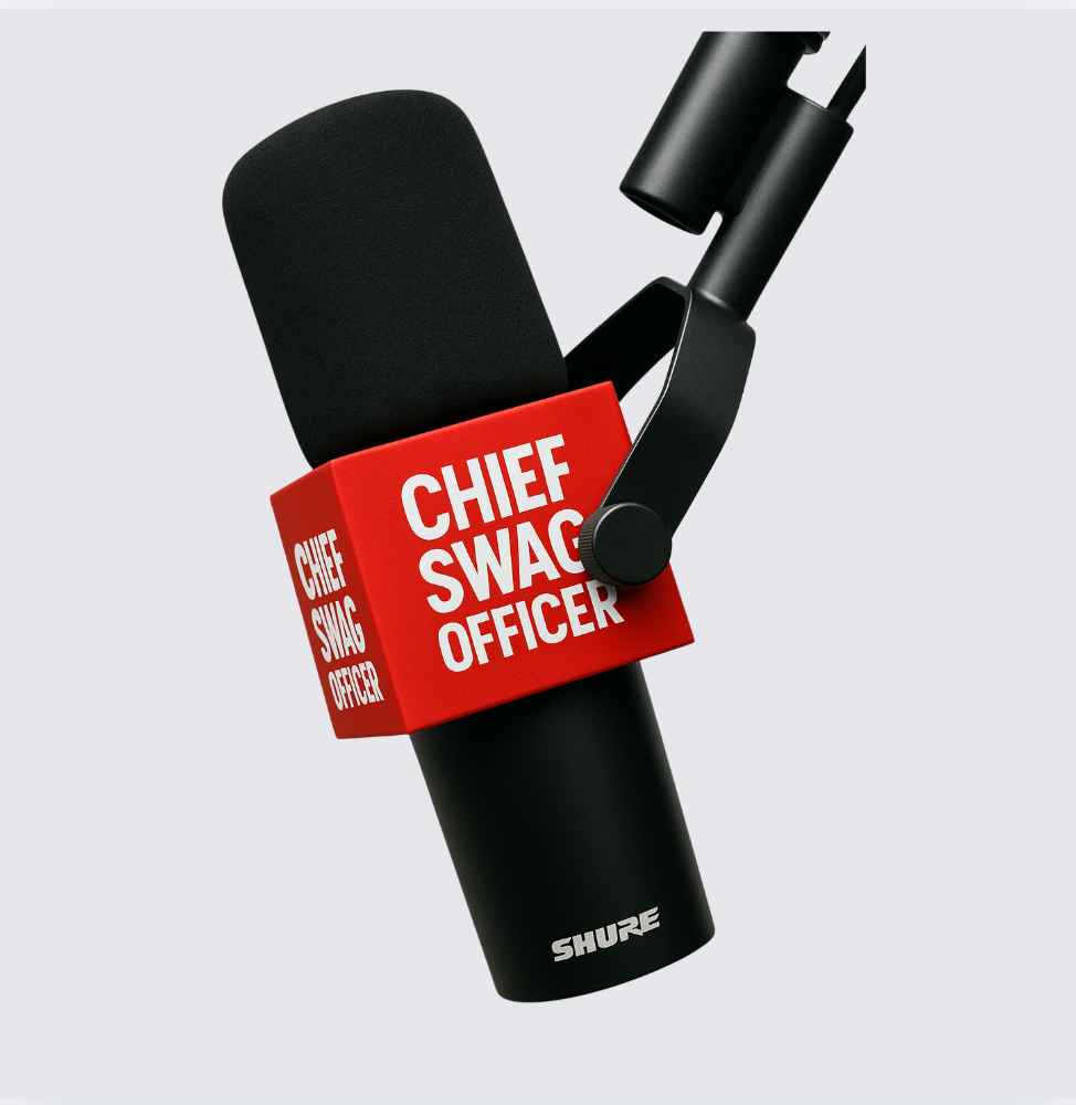 Custom Shure SM7B/SM7 Microphone Flag