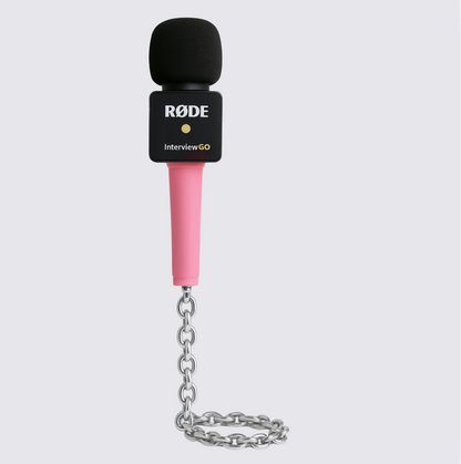 RØDE Interview Handheld Stick &amp; Custom Pop Cover