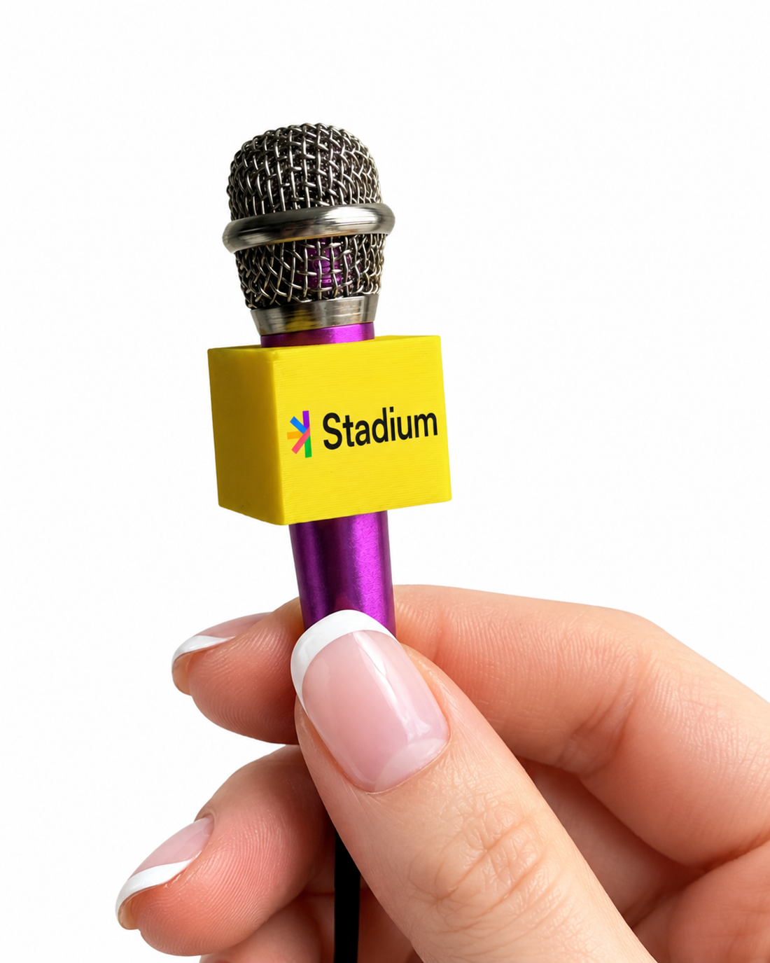 Mini Microphone Set (Microphone &amp; Blank Microphone Flag)