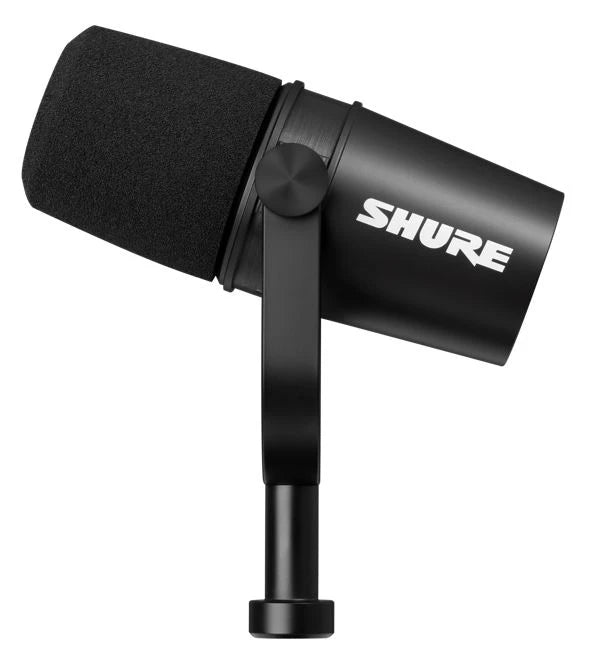 Shure MV7X Microphone &amp; Custom Mic Flag
