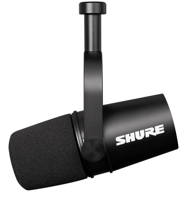 Shure MV7X Microphone &amp; Custom Mic Flag