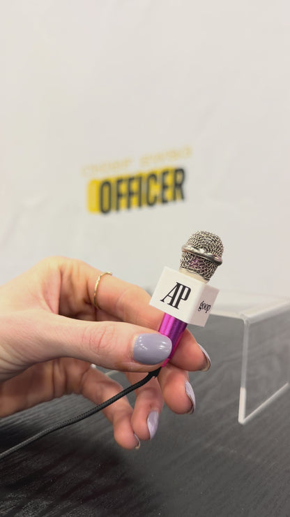 Custom Mini Microphone Flag