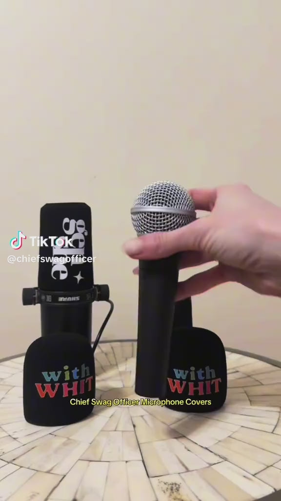 Custom Shure SM7B Double-Sided Pop Filter/Windscreen