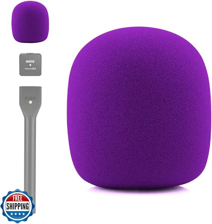 Purple RØDE Wireless Go II Pop Filter/Windscreen